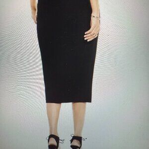 Vince Camuto Black Pencil Skrt
